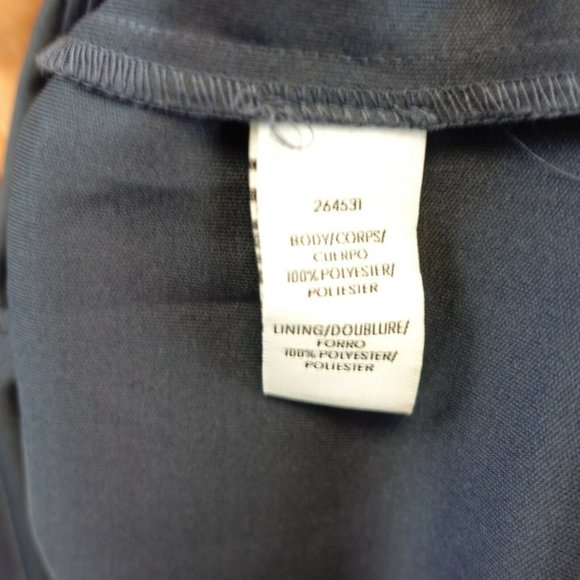 Mini Dress Womens 4 SMALL Navy Rhinestone Halter Ruched Cocktail JS BOUTIQUE - Picture 7 of 9